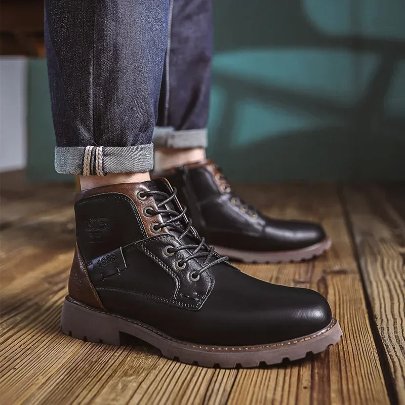 Bottes Homme Casual Luxe Ernst™ Robust - pour un confort ultime et une allure élégante.