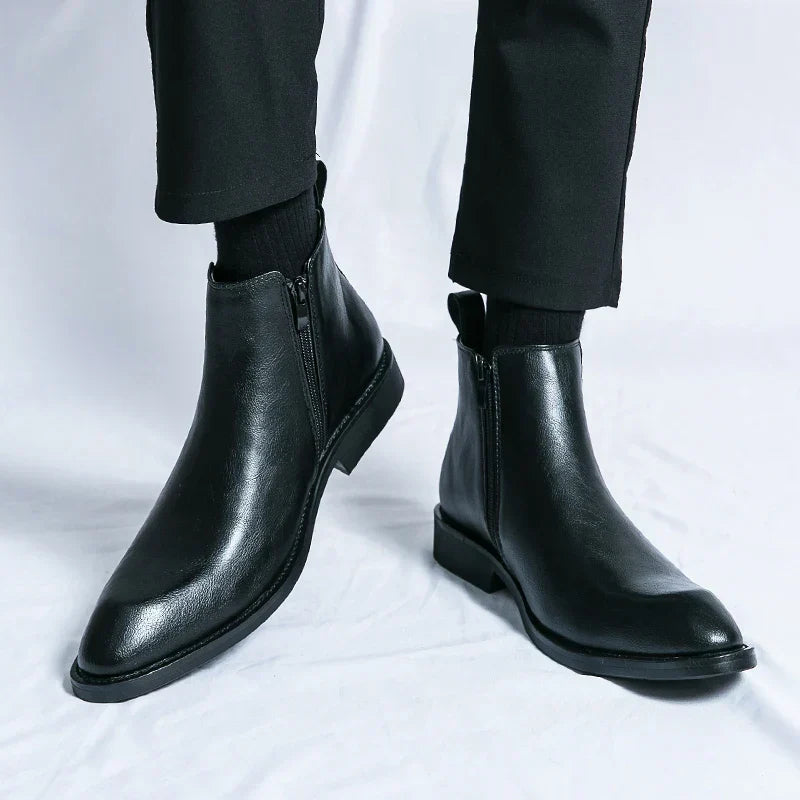 Bottes Chelsea minimalistes et stylées pour hommes Hans™