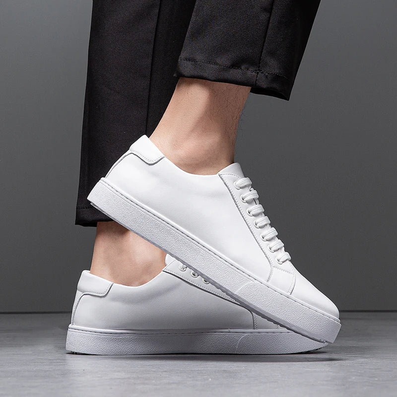 David™ - Chaussures de sport en cuir pour hommes