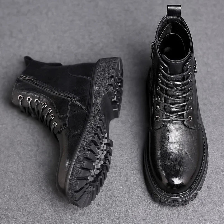 Ilja™ Bottes pour hommes élégantes et robustes pour l'extérieur avec un système de laçage facile