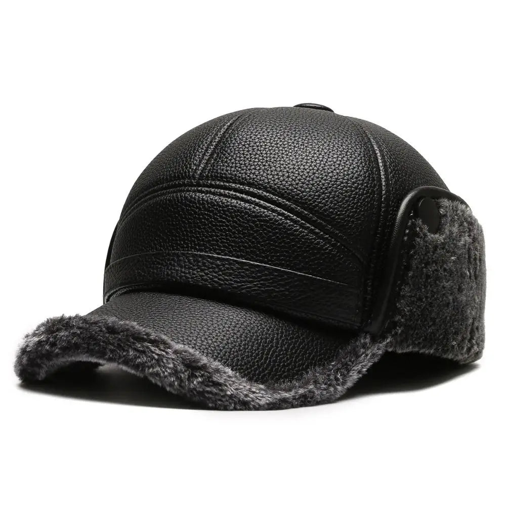 Honor - Casquette en cuir isolée pour homme pour un confort ultime
