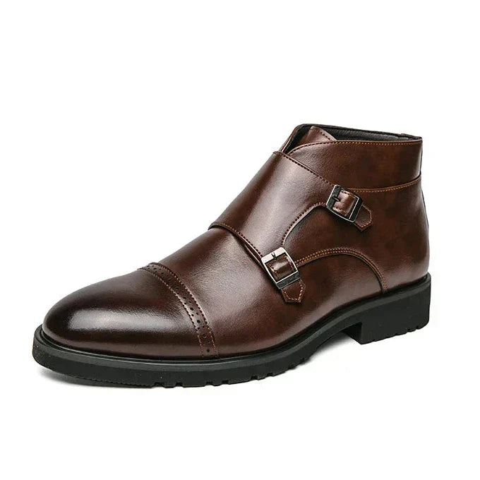 Gert™ Bottines Élégantes avec Boucles Doubles pour un Look Stylé