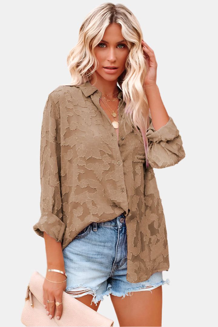 Lynn - Élégante blouse à manches longues pour un look stylé