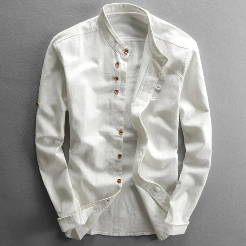 Renzo - Chemise Élégante avec Influences Japonaises pour un Look Chic
