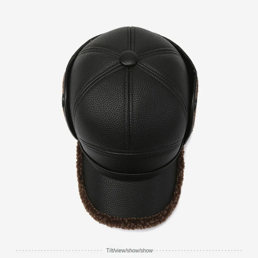 Honor - Casquette en cuir isolée pour homme pour un confort ultime