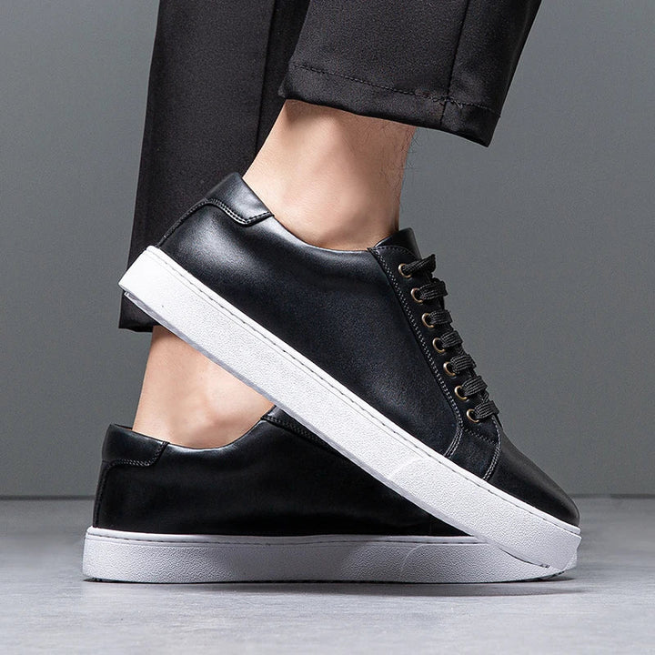 David™ - Chaussures de sport en cuir pour hommes