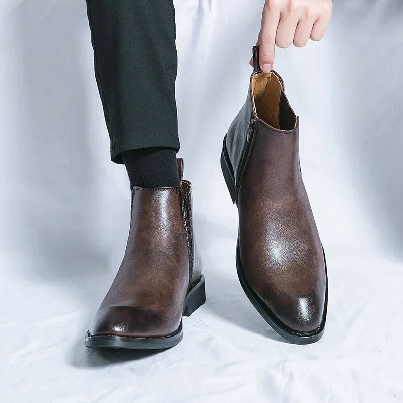 Bottes Chelsea minimalistes et stylées pour hommes Hans™