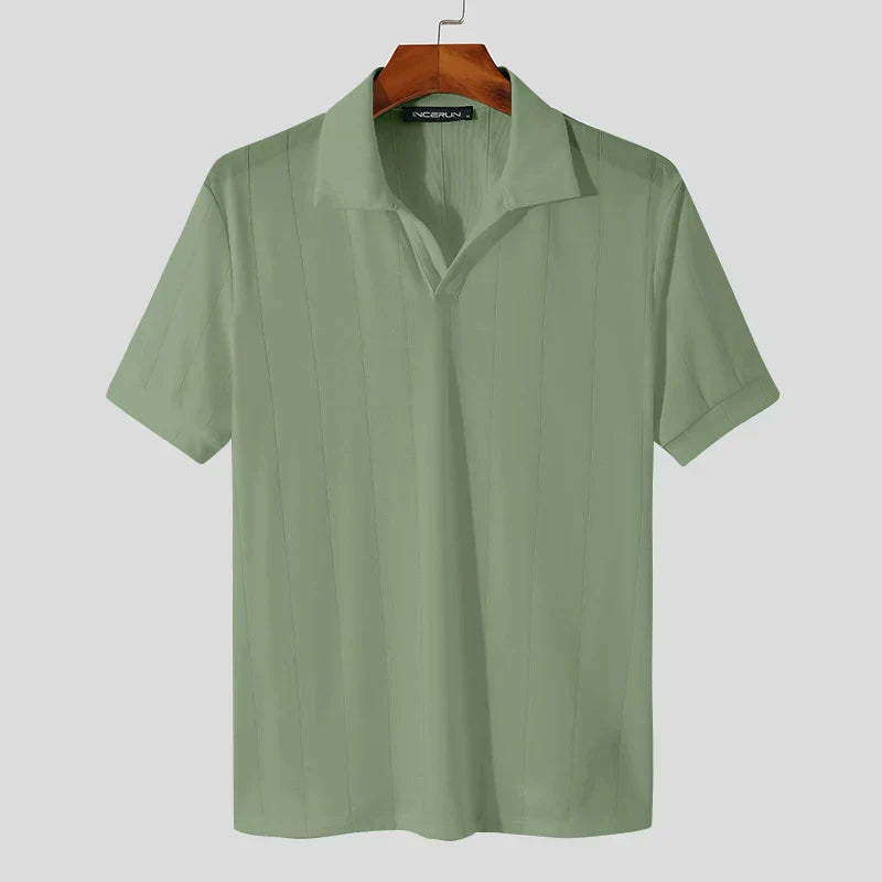Polo Classique pour Hommes Giancarlo Luxe - Élégance à Votre Portée