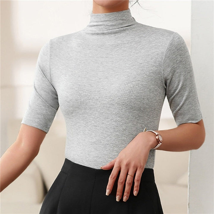 Helivianne - Pulls col modern et élégant pour un look stylé