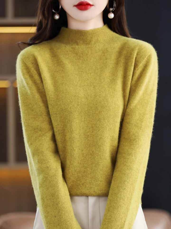 Viviane - Pull de luxe pour femme en pure laine pour un confort maximal