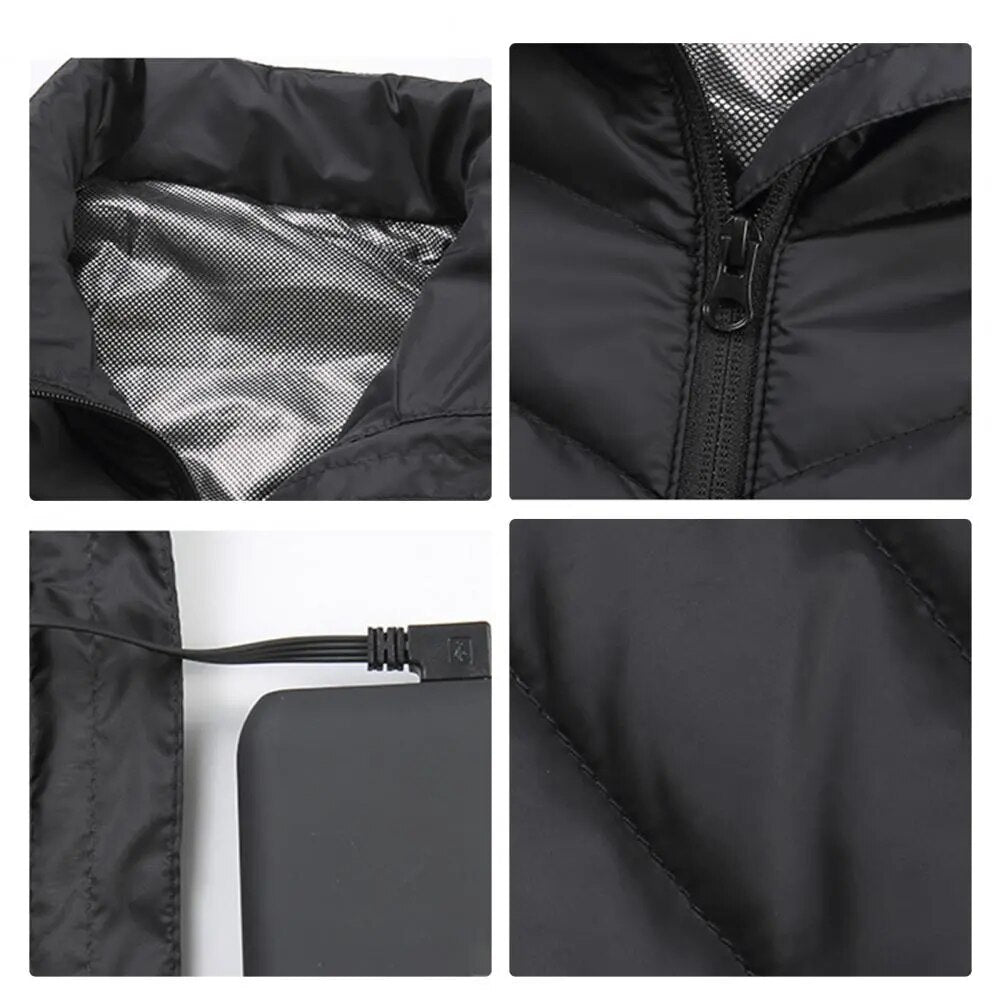 Pierre™ - Gilet chauffant Slim avec doublure polaire