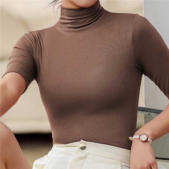 Helivianne - Pulls col modern et élégant pour un look stylé