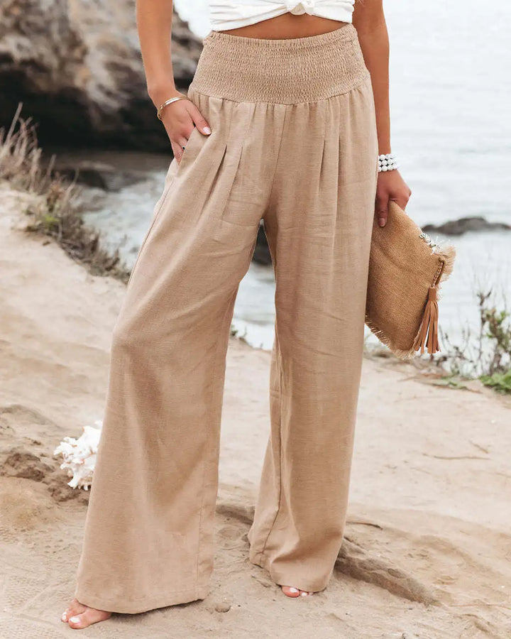 Veda - Pantalon large flatteur pour femmes