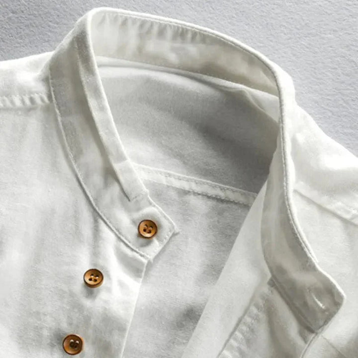Renzo - Chemise Élégante avec Influences Japonaises pour un Look Chic