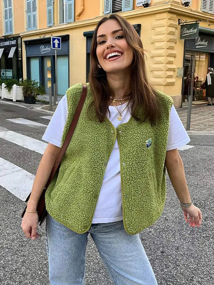 Aylin - Chaleco Confortable de Felpa para Máxima Comodidad