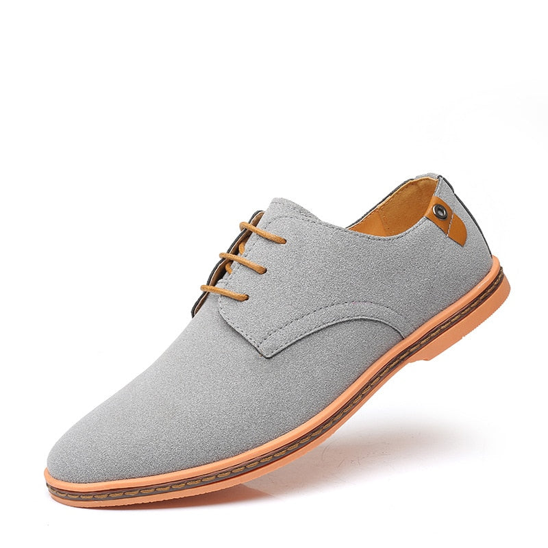 Andries™ Chaussures à Lacets en Suède Luxe et Élégantes pour un Look Sophistiqué