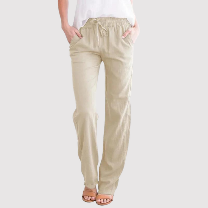 Martha - Pantalon à la mode avec cordon de serrage ajustable