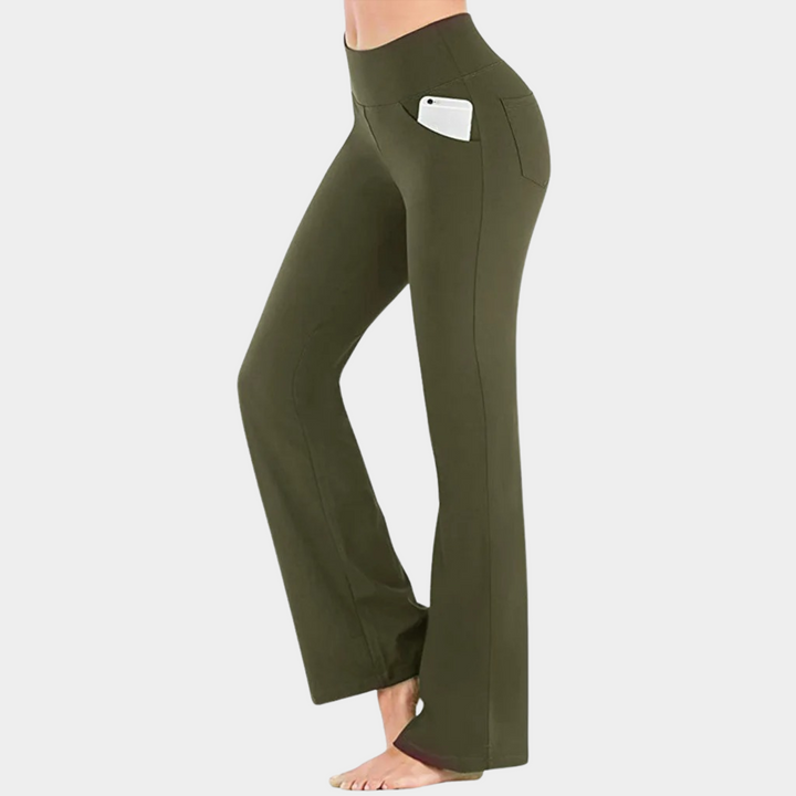 Beatrice - Elégant pantalon pour femme avec une coupe évasée à la mode