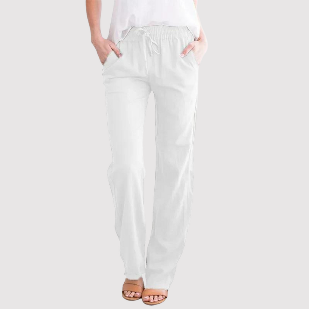 Martha - Pantalon à la mode avec cordon de serrage ajustable