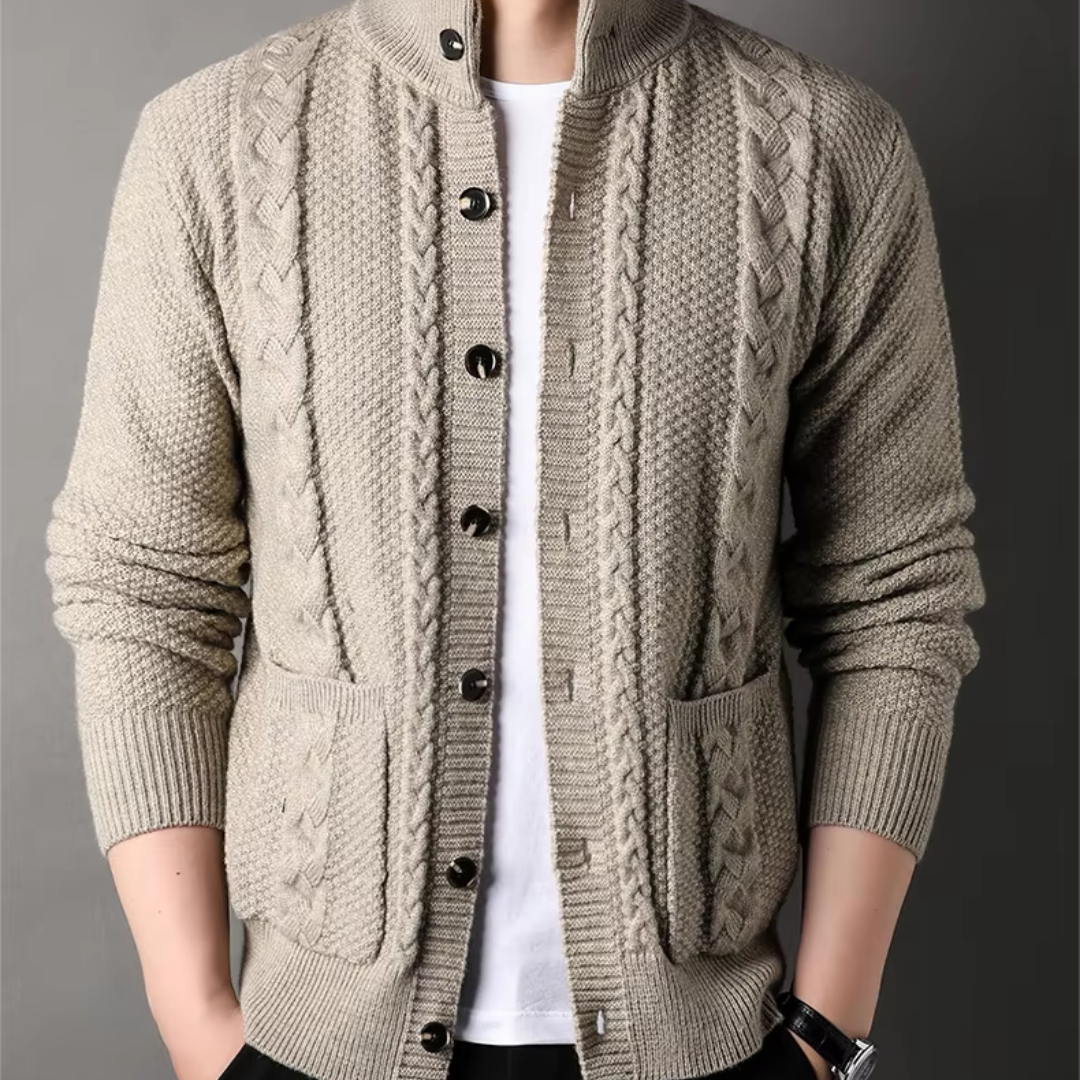 Raf™ Élégant Gilet Tricoté pour Hommes - Style Moderne et Confortable pour Toutes les Occasions
