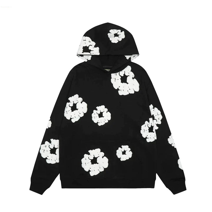 Hoodie décontracté à imprimé floral tendance pour femmes | Celisa