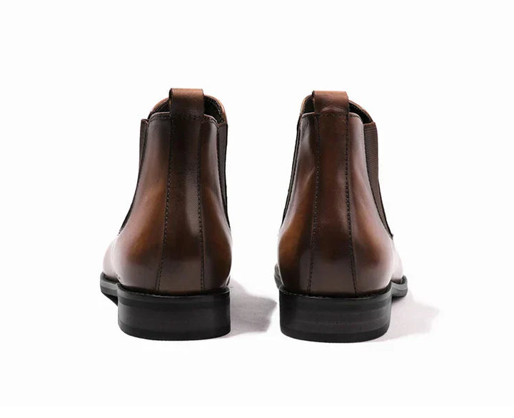 Dyon™ Luxe Bottines Chelsea Brillantes - Élégantes et Stylées pour Chaque Occasion