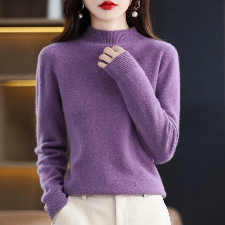 Viviane - Pull de luxe pour femme en pure laine pour un confort maximal