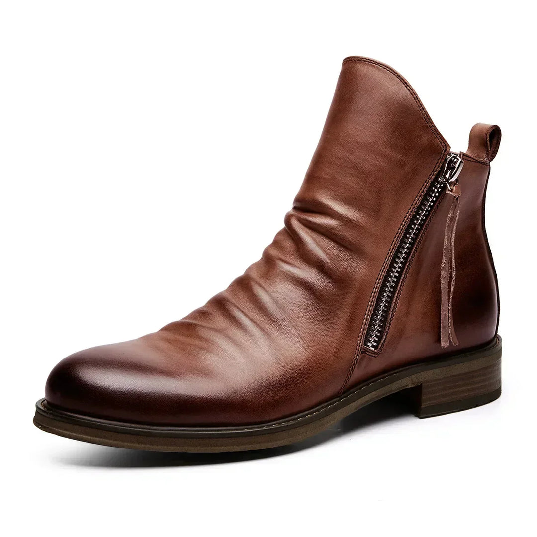 Bottines Chelsea Luxe Dennis™ pour Hommes - Élégantes et Confortables
