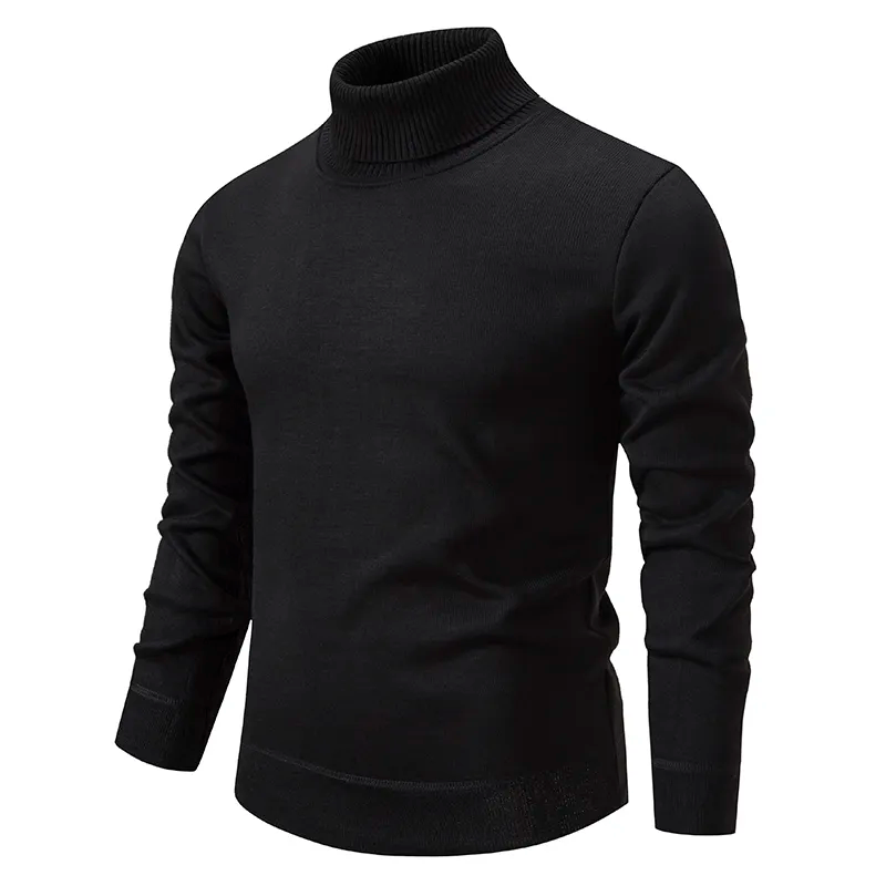 Wilbert™ Luxe Pull Col and Maille Soielette pour Hommes