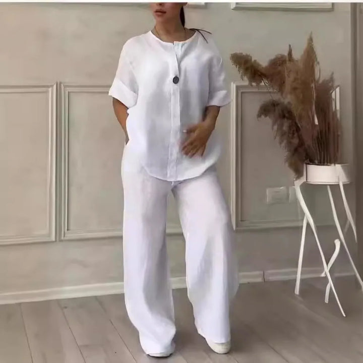 Camille™ - Tenue d'été confortable en lin