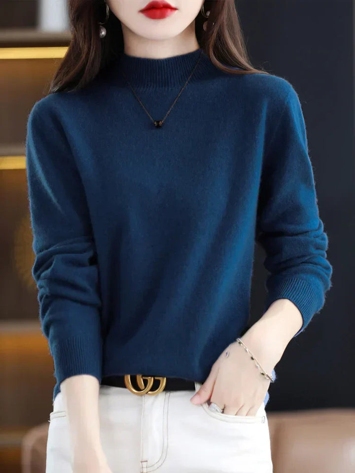 Viviane - Pull de luxe pour femme en pure laine pour un confort maximal