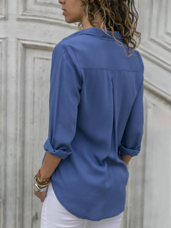 Lieve | Chemisier Élégant à Manches Longues pour un Look Chic