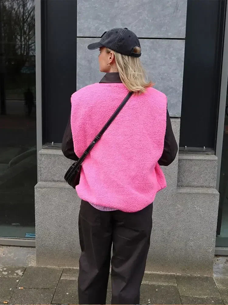 Aylin - Chaleco Confortable de Felpa para Máxima Comodidad