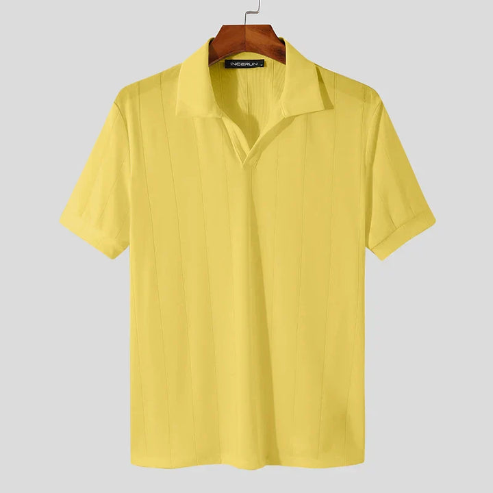 Polo Classique pour Hommes Giancarlo Luxe - Élégance à Votre Portée