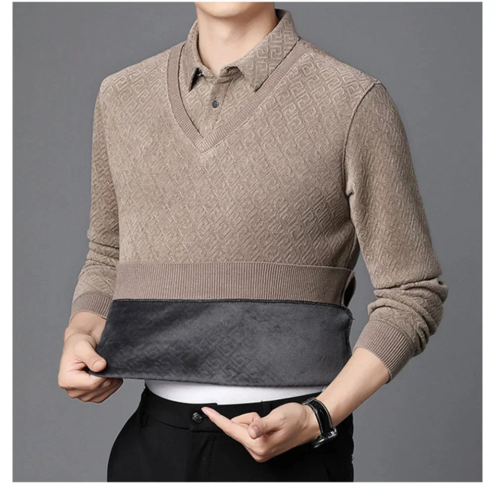 Pull Tricoté™ | Mélange de Laine Luxe | Élégances Intemporelles