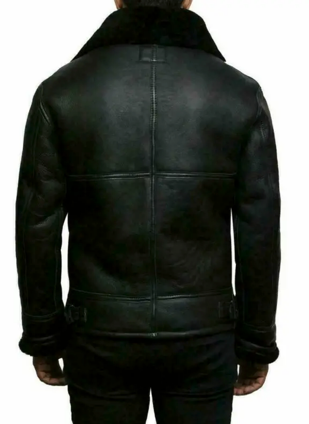 René™ - Veste moderne en cuir et laine