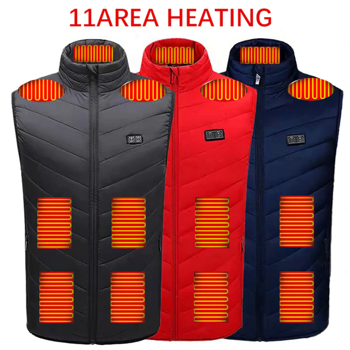 Pierre™ - Gilet chauffant Slim avec doublure polaire