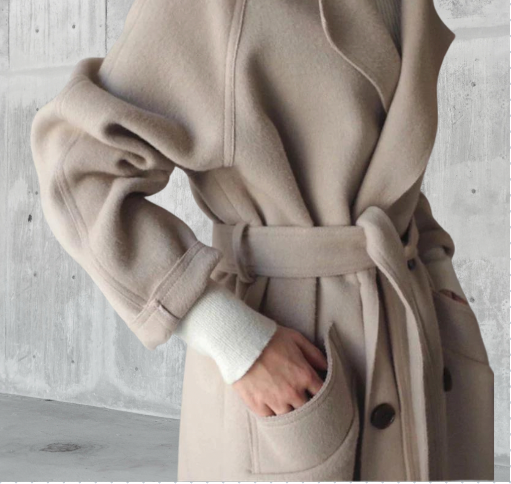 Isabelle™ - Manteau long en laine