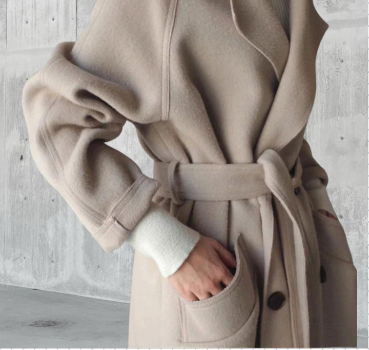 Isabelle™ - Manteau long en laine