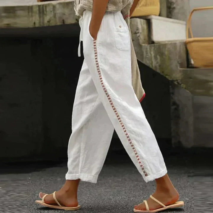 Audrey - Pantalon d'été boho tendance pour un look joyeux