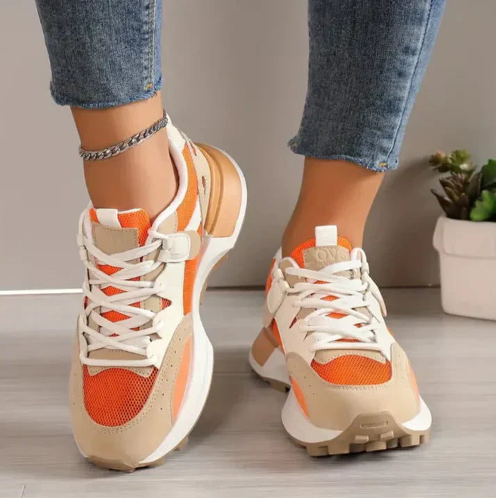 Chic Calliope - Baskets color block tendance pour femmes