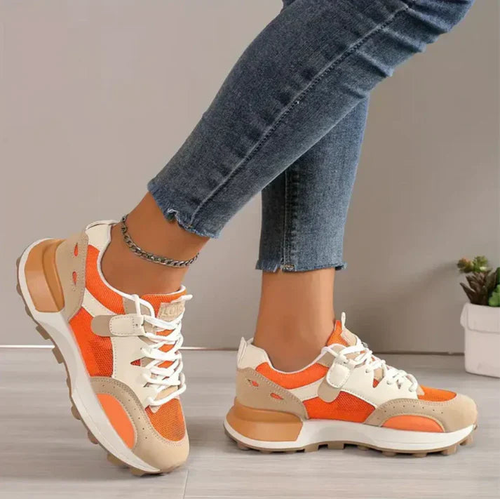 Chic Calliope - Baskets color block tendance pour femmes