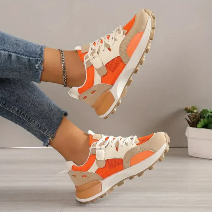 Chic Calliope - Baskets color block tendance pour femmes