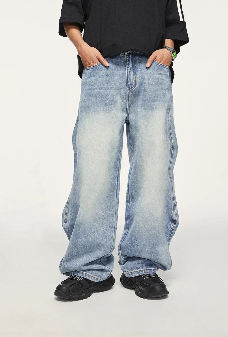 Levor - Pantalon de jogging rétro à jambe large
