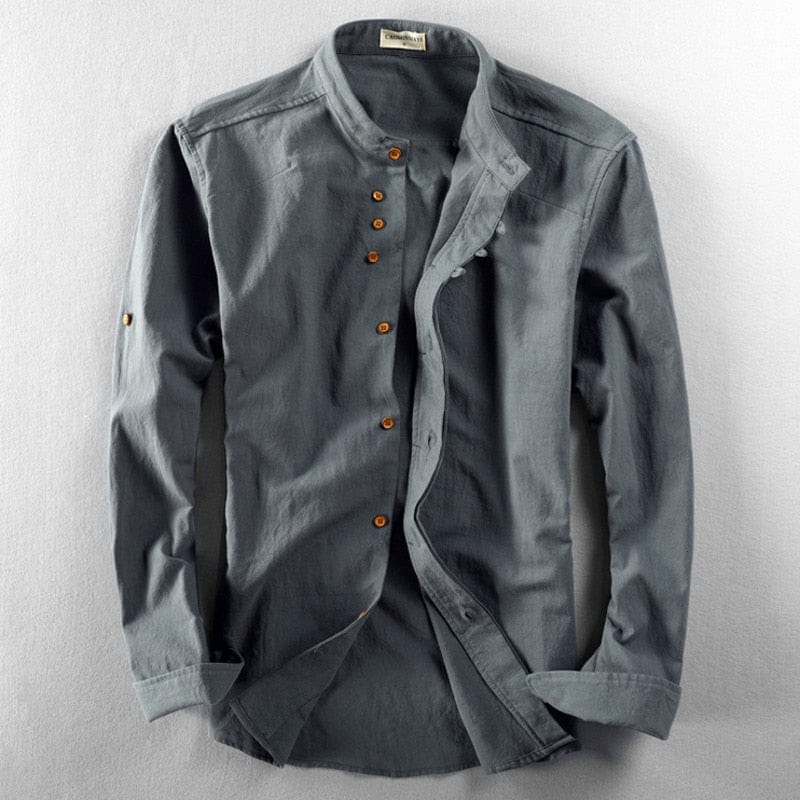 Renzo - Chemise Élégante avec Influences Japonaises pour un Look Chic