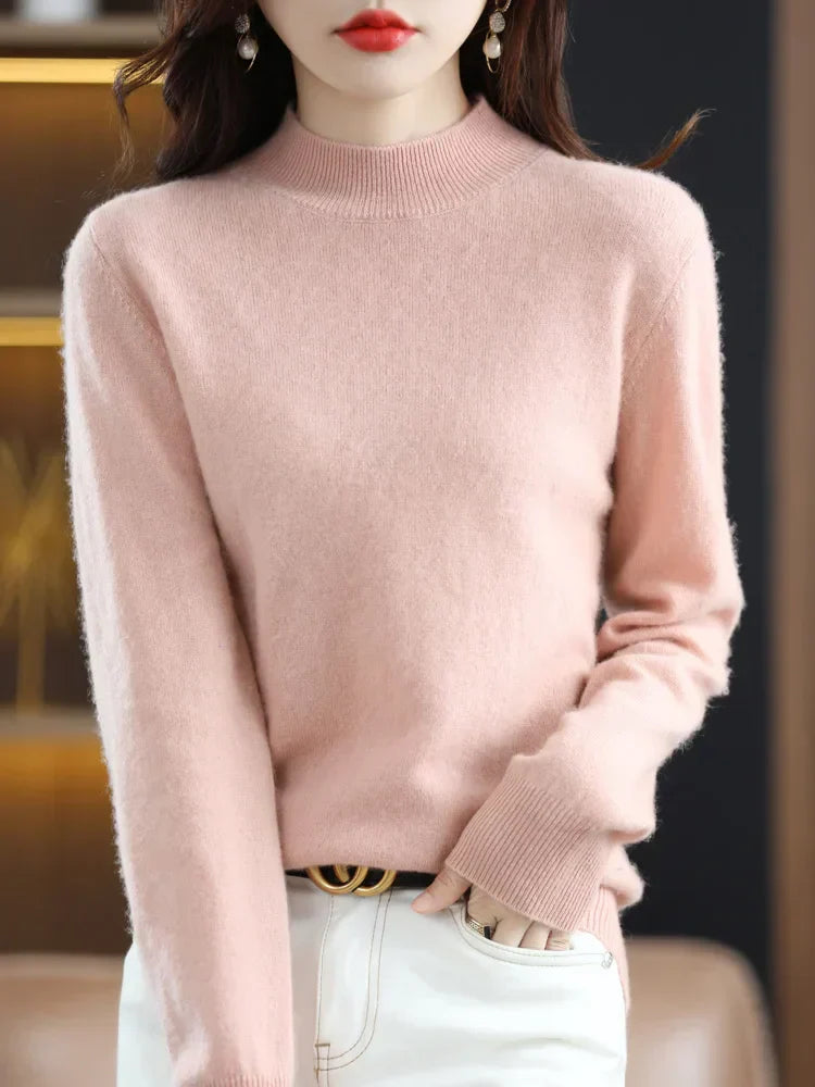 Viviane - Pull de luxe pour femme en pure laine pour un confort maximal