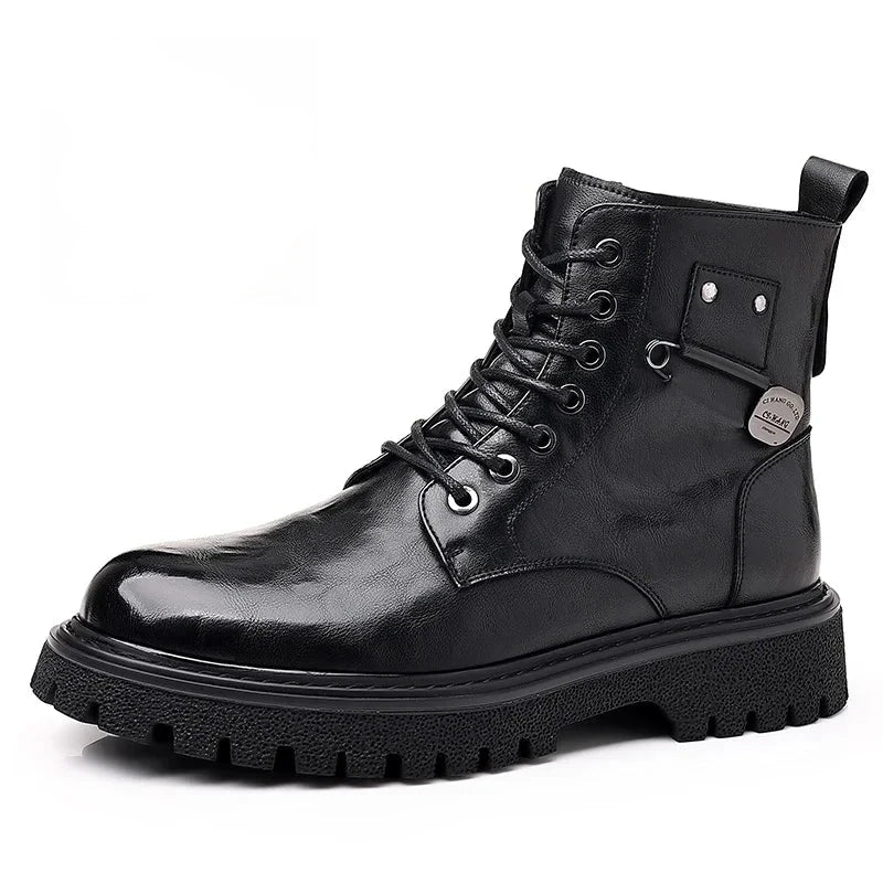Ilja™ Bottes pour hommes élégantes et robustes pour l'extérieur avec un système de laçage facile