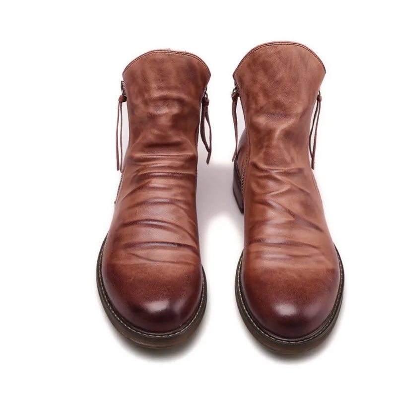 Bottines Chelsea Luxe Dennis™ pour Hommes - Élégantes et Confortables