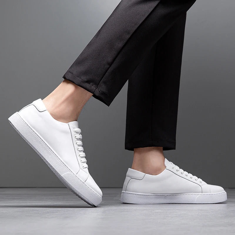 David™ - Chaussures de sport en cuir pour hommes