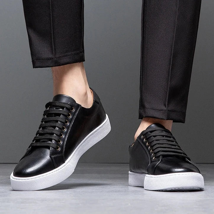 David™ - Chaussures de sport en cuir pour hommes